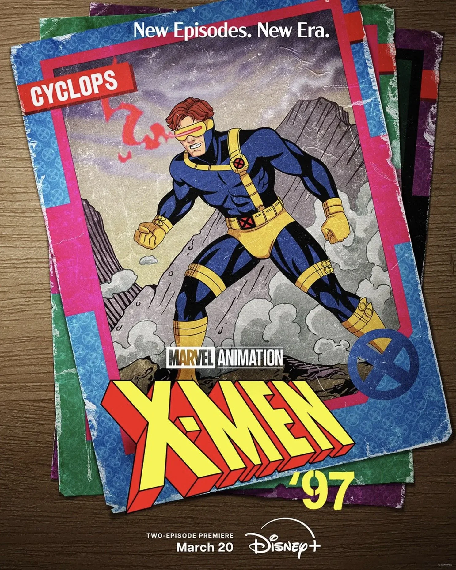 X-MEN '97 Gets a Cool Series of Retro Trading Card-Style Character